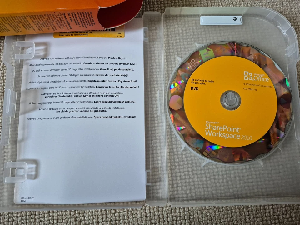 Microsoft Office SharePoint Workspace 2010 - Retail Boxed, Full Version, Genuine - Image 4 of 4