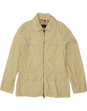 Conte Of Florence Womens Utility Jacket Uk 14 Large Beige Ak04