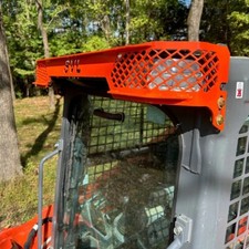Kubota Svl 75-3 Svl 95-3 Skid Steer Front And Rear Light Protection Guard Kit