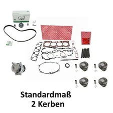 Cylinder head gasket set + screws + pistons STD for VW 2.0 FSI 150 HP 290.440 06D1070
