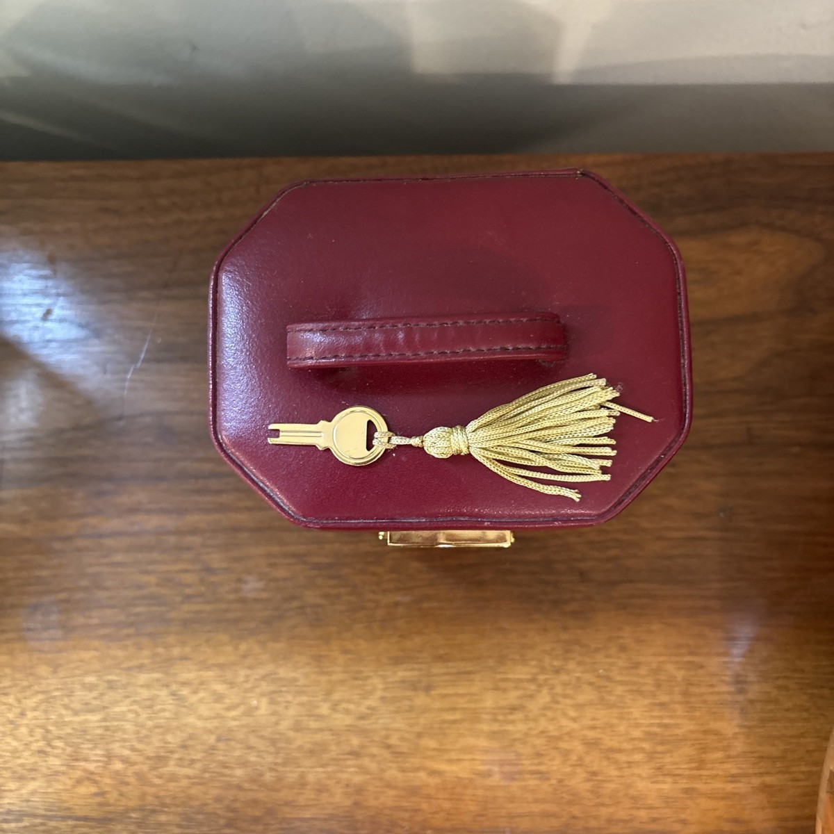 WOLF DESIGNS ウルフデザイン アクセサリーケース ボルドー 未使用品