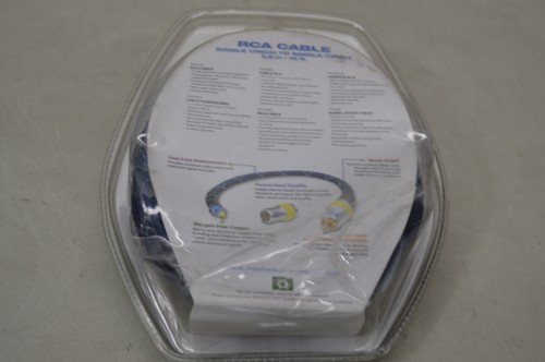 Manhattan RCA CABLE Single Cinch to Single Cinch 4,8 m / 16 ft. *New Unused* - Picture 2 of 4