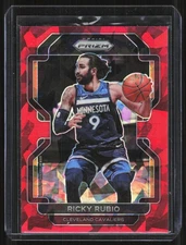 2021-22 Panini Prizm Red Ice Ricky Rubio Minnesota Timberwolves #96