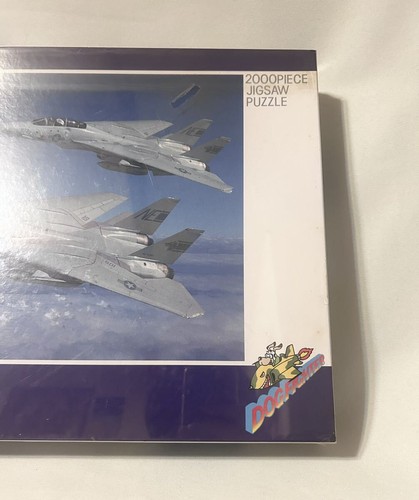 Beverly 2000 Pieces Jigsaw Puzzle F-14 Tomcat Dogfighter Dogfigter Light In Sky - Picture 3 of 7