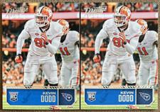 2016 Prestige Kevin Dodd Rookie Lot #284 Tennessee Titans Panini Football RC x2