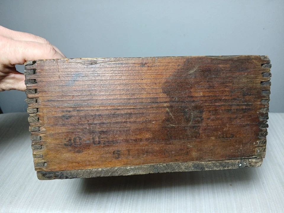 Vintage Walter Baker & Co. Ltd Chocolate Crate Box Dorchester MA Antique Rustic - Image 4 of 4