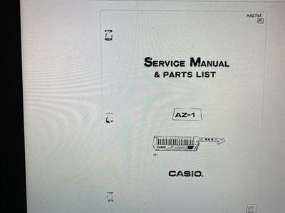 Casio Az-1 Service Manual  Digital
