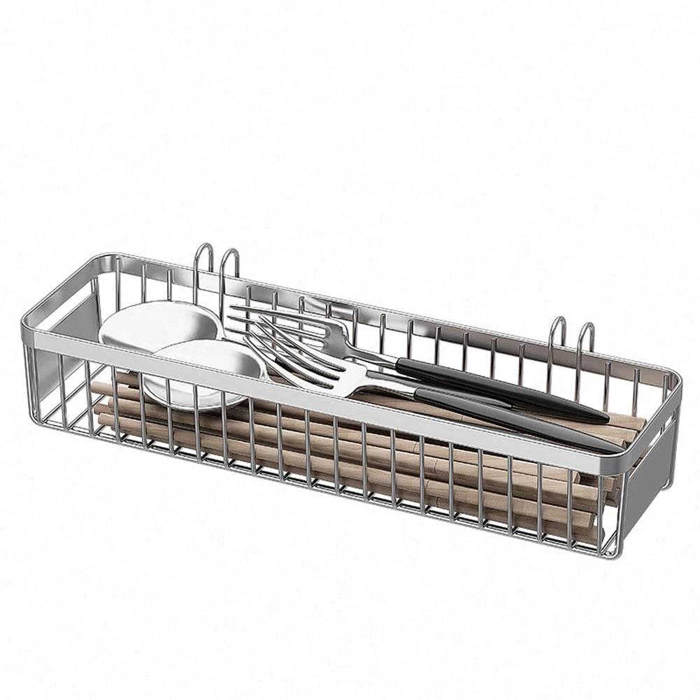 Dish Racks，304 Stainless Steel Utensil Holder, Utensil Drying Rack, Basket Ho...