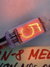 1x IN-8 MELZ Fine Grid IN8 IN-8-2 IN14  NIXIE TUBE CLOCK NEW OTK TESTED 100 