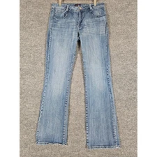 VGS The Houston Womens Blue Wash Denim Jeans Size 10 Bootcut Flare