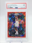 ANTHONY EDWARDS 2020-21 PANINI PRIZM ROOKIE RED ICE MINT RC PSA 9 Q5965