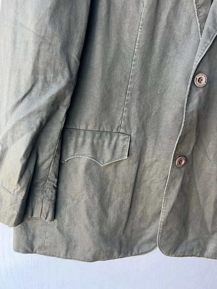 Hause House Of Howe Black Cotton Blazer Coat Size 46 - Image 4 of 4