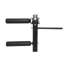 Adjustable Leg Extension and Curl Machine Squat Rack Attachment - Max Load 600lb