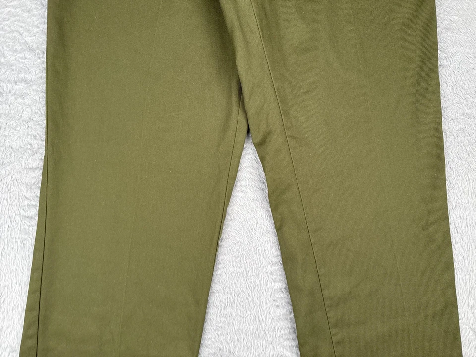 Boy Scouts of America Pants Mens 32x32 Olive Green Straight Leg Twill Flat 1997 - Image 3 of 4