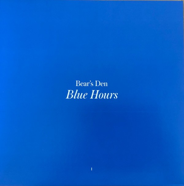 LP Vinyl Blue Hours Del Bear COMM480 NUOVO
