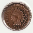 US Rare Old West 1864 Indian Head Penny Coin Collection Civil War Shield Cent 🔥