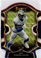 2020 Panini Select #75 Jordan Fuller Tri-Color Prizm Die Cut Rookie (G)
