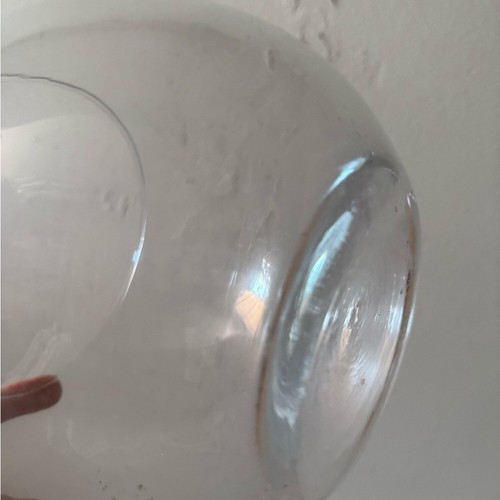 Clear Glass Decorative Bowl fishbowl large candle votive decor medium - Picture 9 of 10