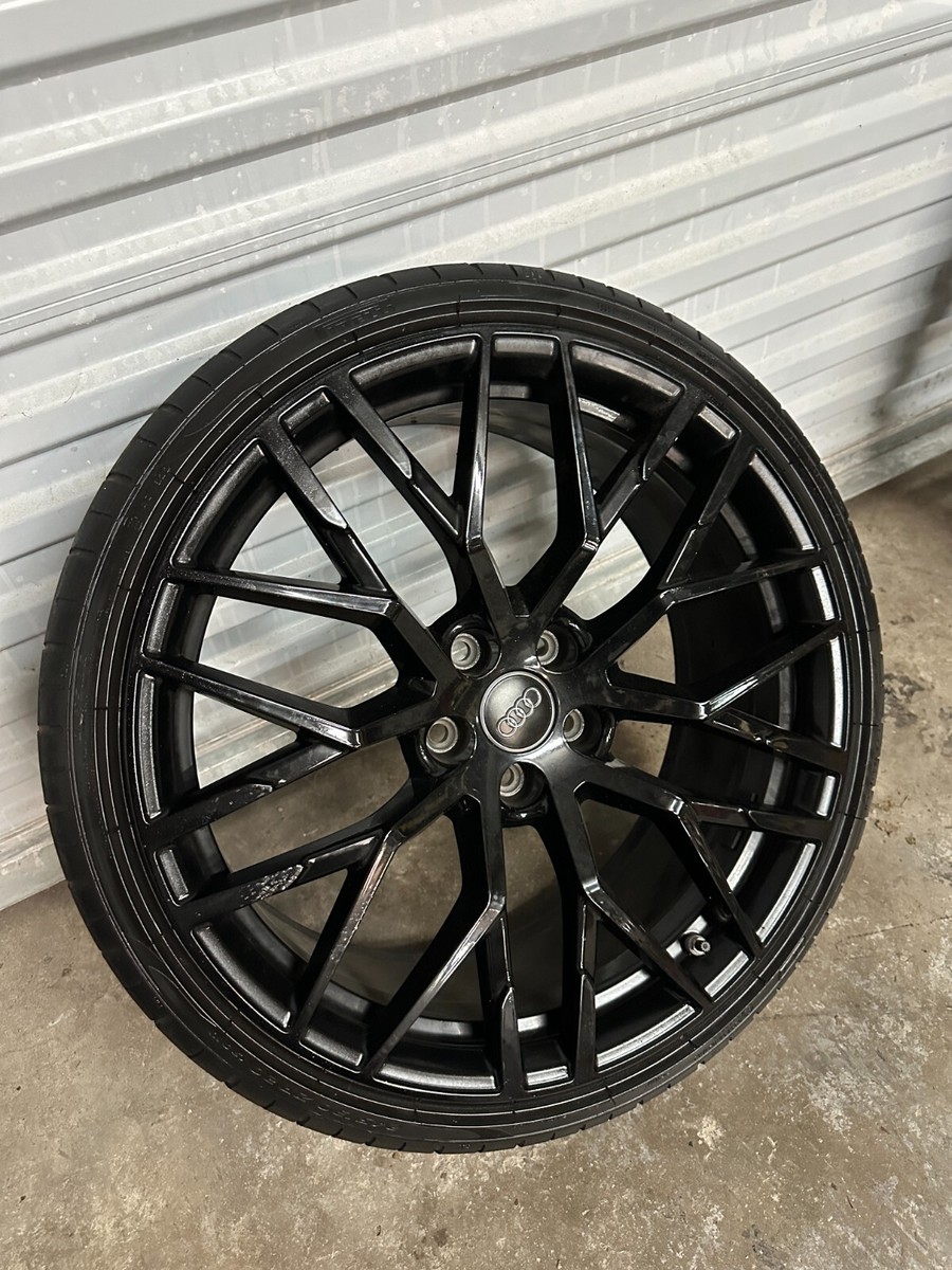 2017 2018 AUDI R8 20X8.5 5X112 FRONT WHEEL RIM TIRE GENUINE OEM