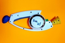 BOP IT Talking Handheld Electronic Reflex Game White 2008 Hasbro Tested Working