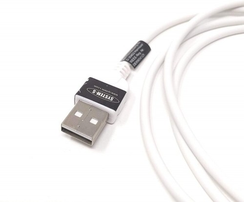 1System-S USB A plug to USB 2.0 Micro B plug Left Angled 100 cm - Picture 3 of 4
