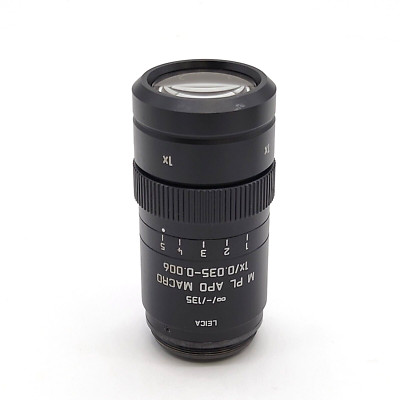 Leica Forensic Comparison Microscope Objective M PL APO MACRO 1x 581047
