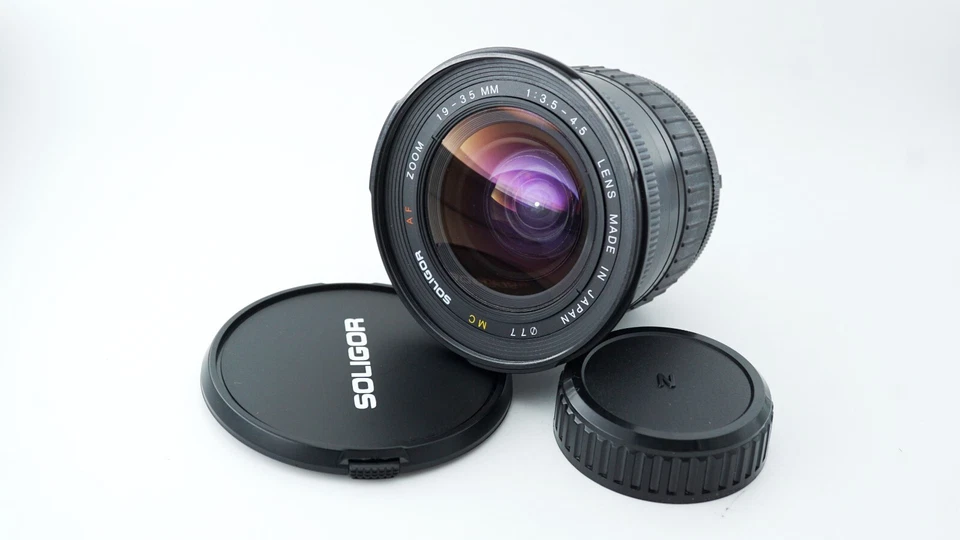 Soligor 19-35mm f/3.5-4.5 Nikon AF Made in Japan Camera Lens - Image 2 of 4