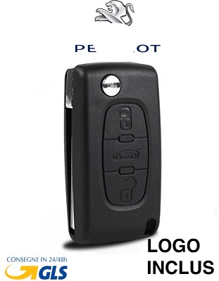 Guscio Chiave Telecomando Per Peugeot 207 307 407 308 607 - 3 Pulsanti, Sostituzione Esterna - Foto 8