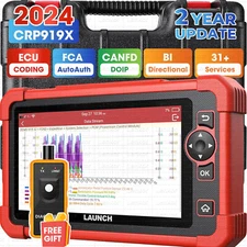 LAUNCH X431 CRP919X Bidirectional OBD2 Scanner Full System Diagnostic Key Coding