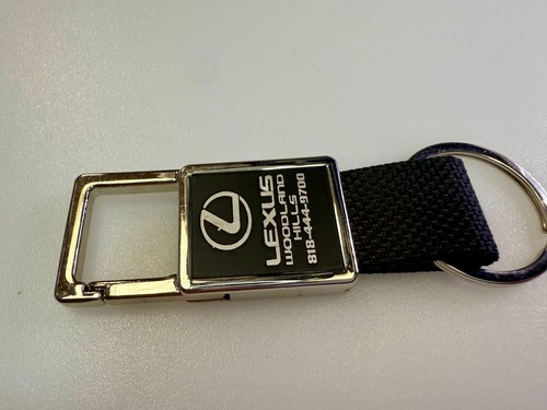 Lexus Woodland Hills Los Angles California Keychain Car Dealers Key Chain Ring - Picture 13 of 14