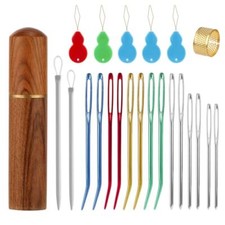 23pcs Large Eye Sewing Needle Set, Sewing Accessories with Hand Sewing