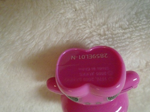Hello Kitty con notas musicales/gráficos ¡RARO! Figura de colección Jakks (rosa +) - Imagen 6 de 11