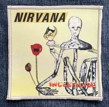Nirvana Incesticide Sublimated Printed Patch | Grunge Punk Hard Rock Band Logo