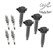 90919-02240 4pcs Ignition Coil & Spark Plug For 2006-2018 Toyota Yaris 1.5L L4
