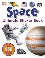 Ultimate Sticker Book: Space by DK Paperback 