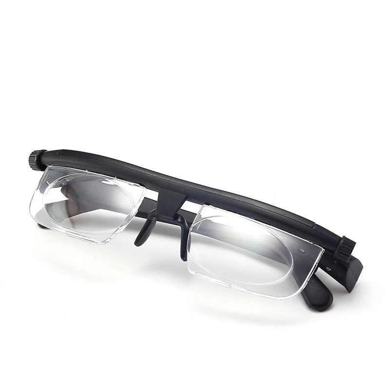 TR90 Adjustable Focus Reading Glasses 6d Myopia to 3D Magnifier