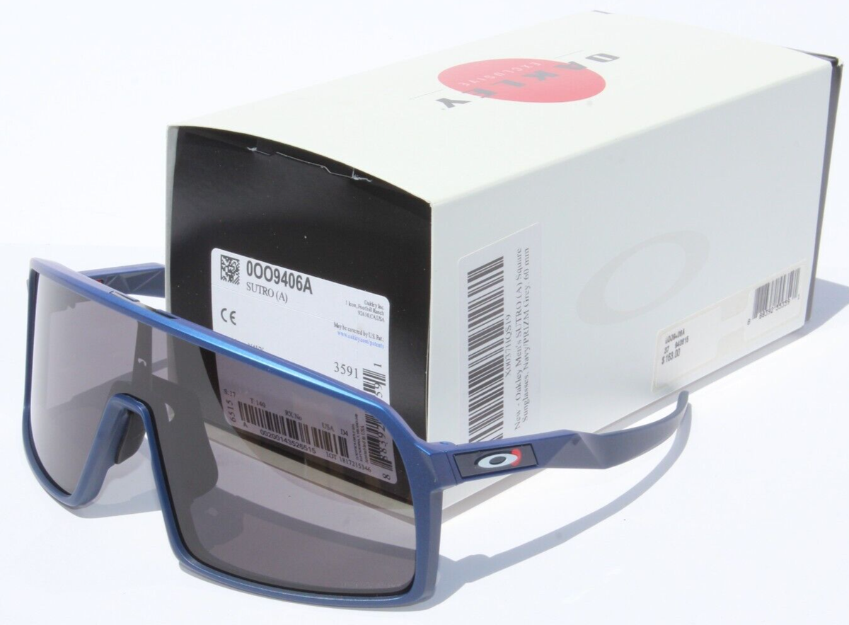 OAKLEY Sutro ASIAN FIT Sunglasses Navy Blue/Prizm Grey JAPAN