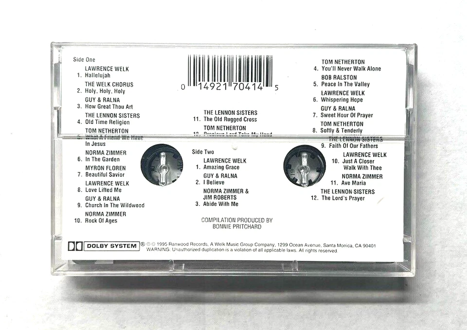 Favorite Hymns Lawrence Welk Cassette Tape Foto 2 de 2