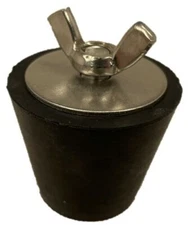 Tapered expansion plug 40mm rubber stainless steel bung pipe leak repair pool