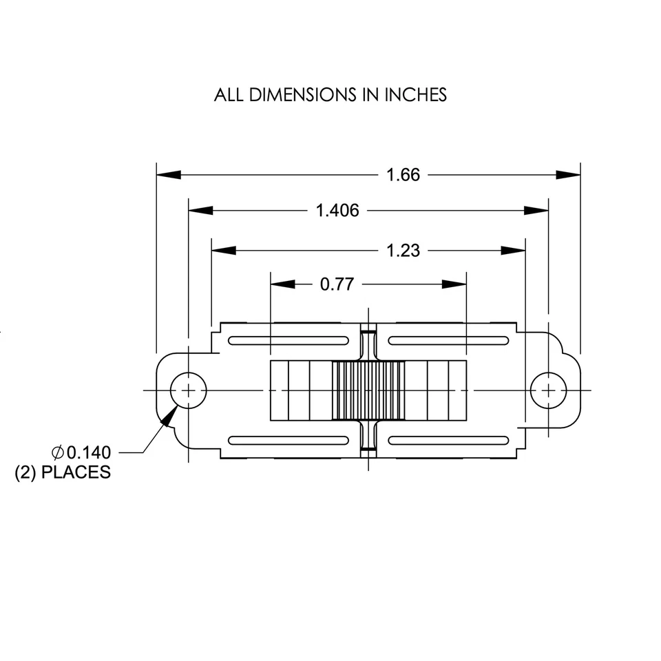 NEW (1) Switchcraft® On-Off-On Slide Switch for Fender Mustang® - White Knob - Image 2 of 4