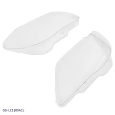 1Pair Left + Right Headlight Lens Headlamp Cover Fit For 05-08 BMW 7 Series E66