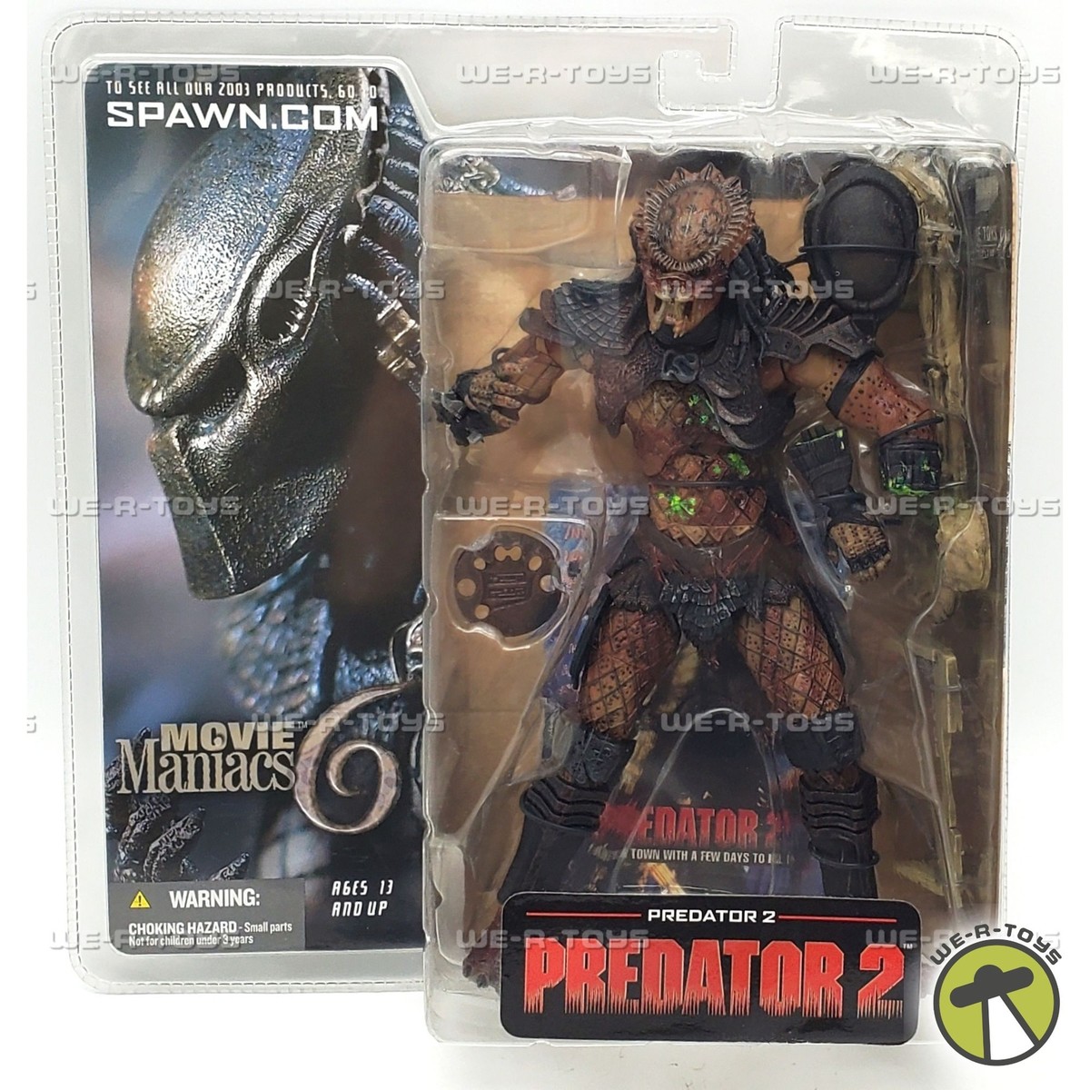 Predator Movie Maniacs Predator 2 Action Figure McFarlane