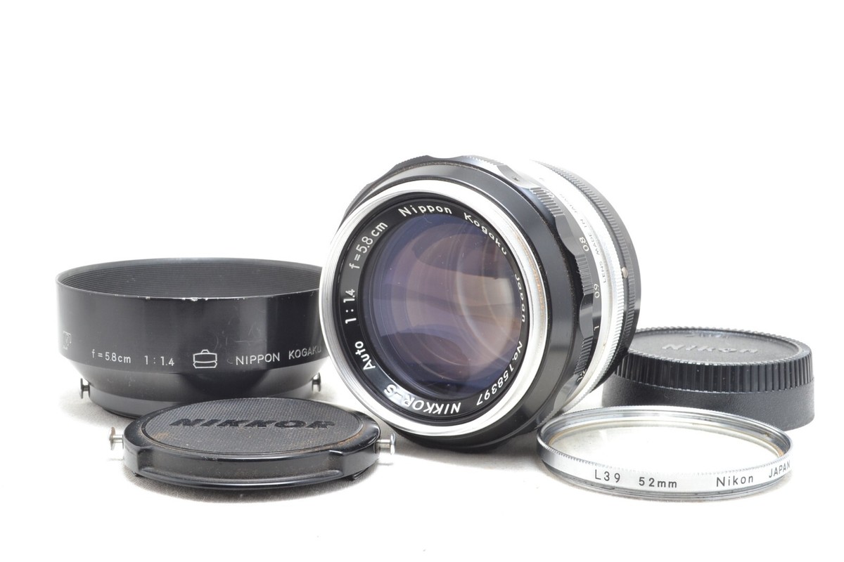 Nikon NIKKOR-S Auto 5.8cm F1.4 (0120)