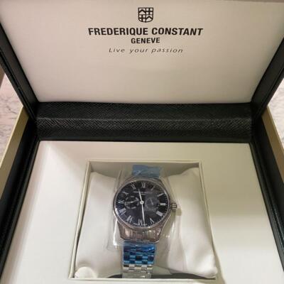 FREDERIQUE CONSTANT FC-259BR5B6B Silver Wrist Watch Swiss FREDERIQUE CONSTANT FC-259BR5B6B Silver Wrist Watch Swiss