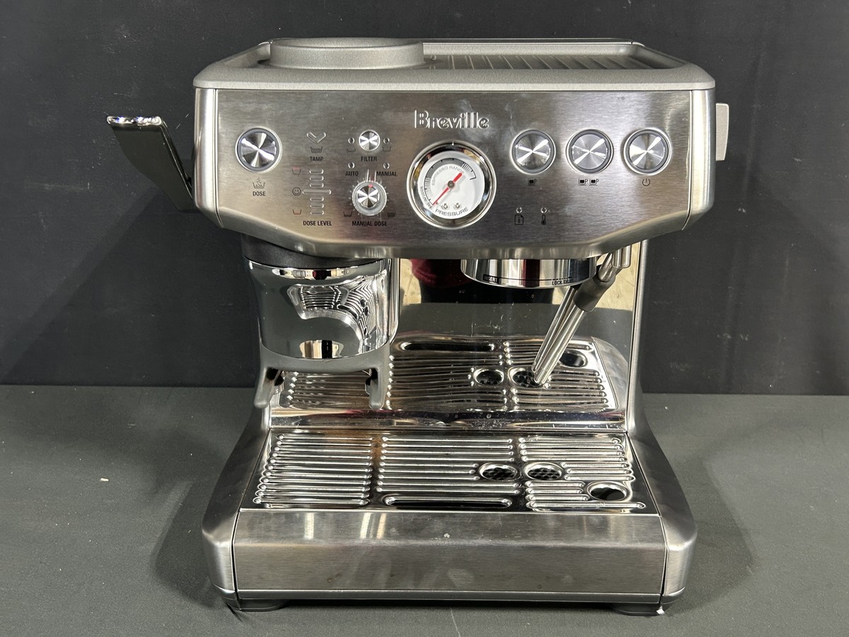 新品未開封 breville ブレビル BES876 エスプレッソマシン 楽天市場】家庭用 エスプレッソマシン ブレビル グラインダー付