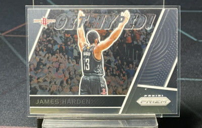 2017-18 Panini Prizm Basketball Get Hyped! James Harden Rockets