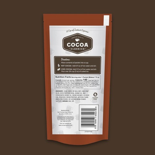 Cocoa Classics Chocolate Supreme Cocoa Mix, Hot Chocolate, Made with Nonfat Milk - Bild 7 von 11