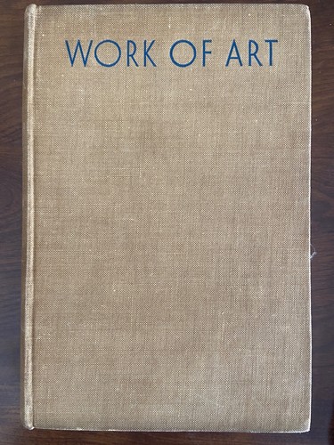 Lewis, Sinclair WORK OF ART 1st UK edition Jonathan Cape hardcover 1934 - Bild 1 von 5