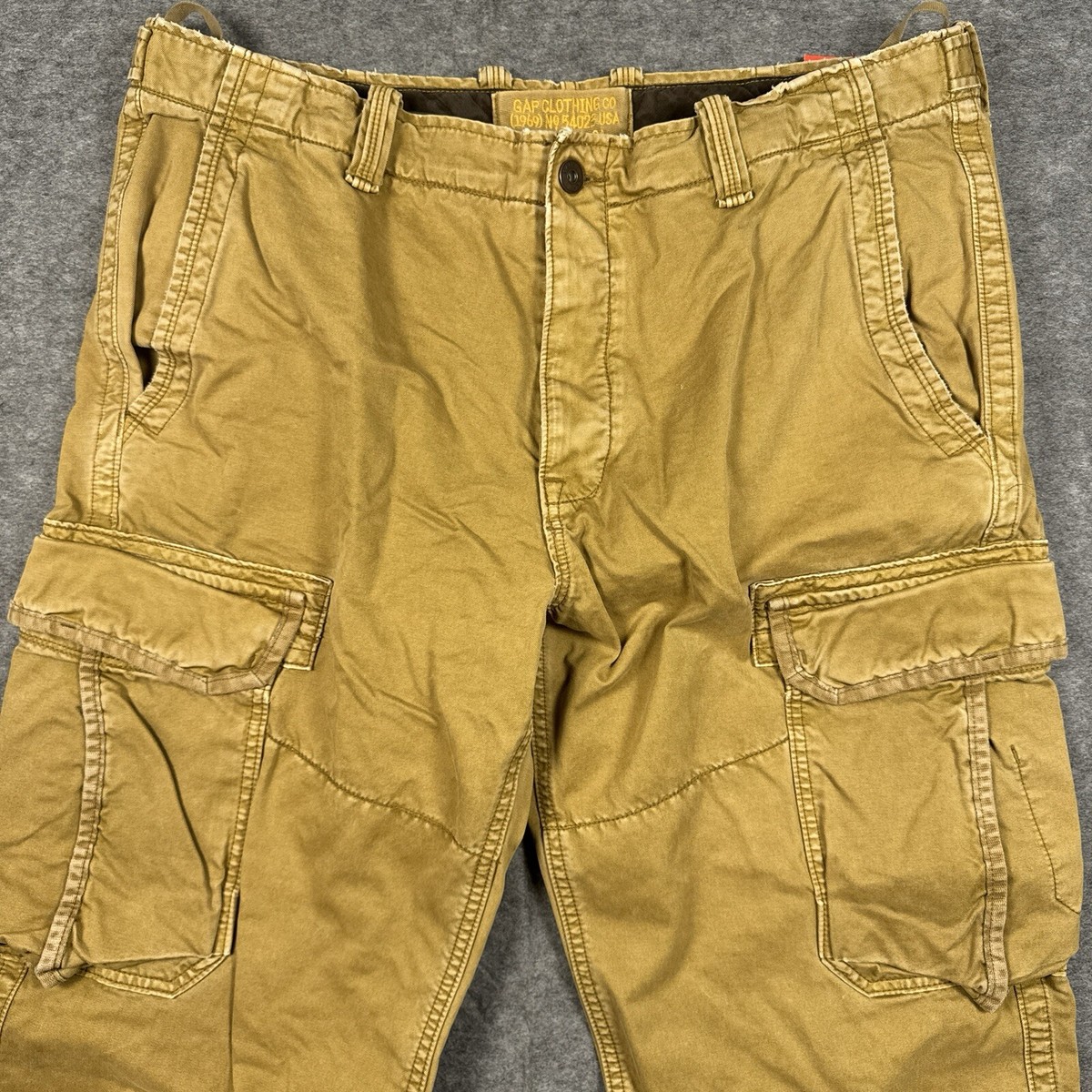 old GAP military cargo pants ギャップ Vintage Gap Cargo Pants Mens 40x30 Y2K Baggy Military Army