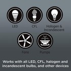 Enbrighten Add-On Toggle Switch With QuickFit™ And SimpleWire™, Light Almond